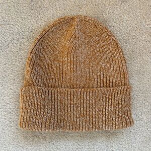 Tan colored beanie